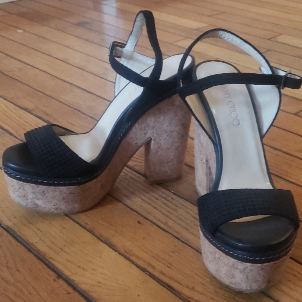 Jimmy Choo platform wedges Sz 39